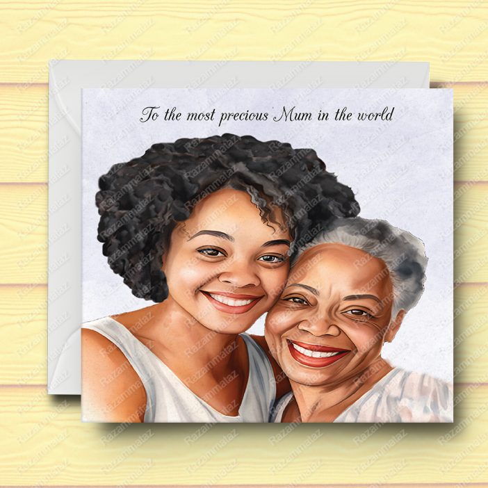 Black Mother's Day Card G